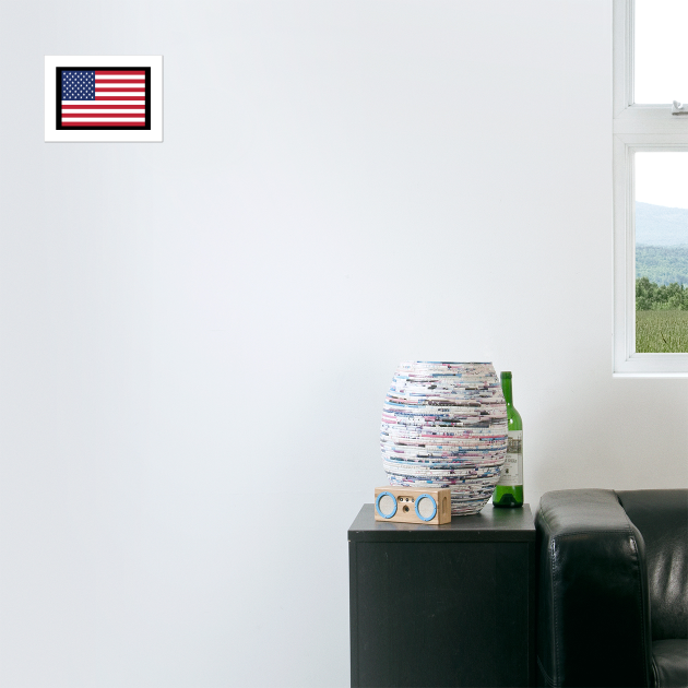 United States of America Flag, USA Flag by IslandConcepts